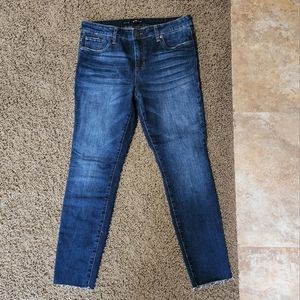 STS Blue Neve Skinny Distressed Scissor Hem Jean
